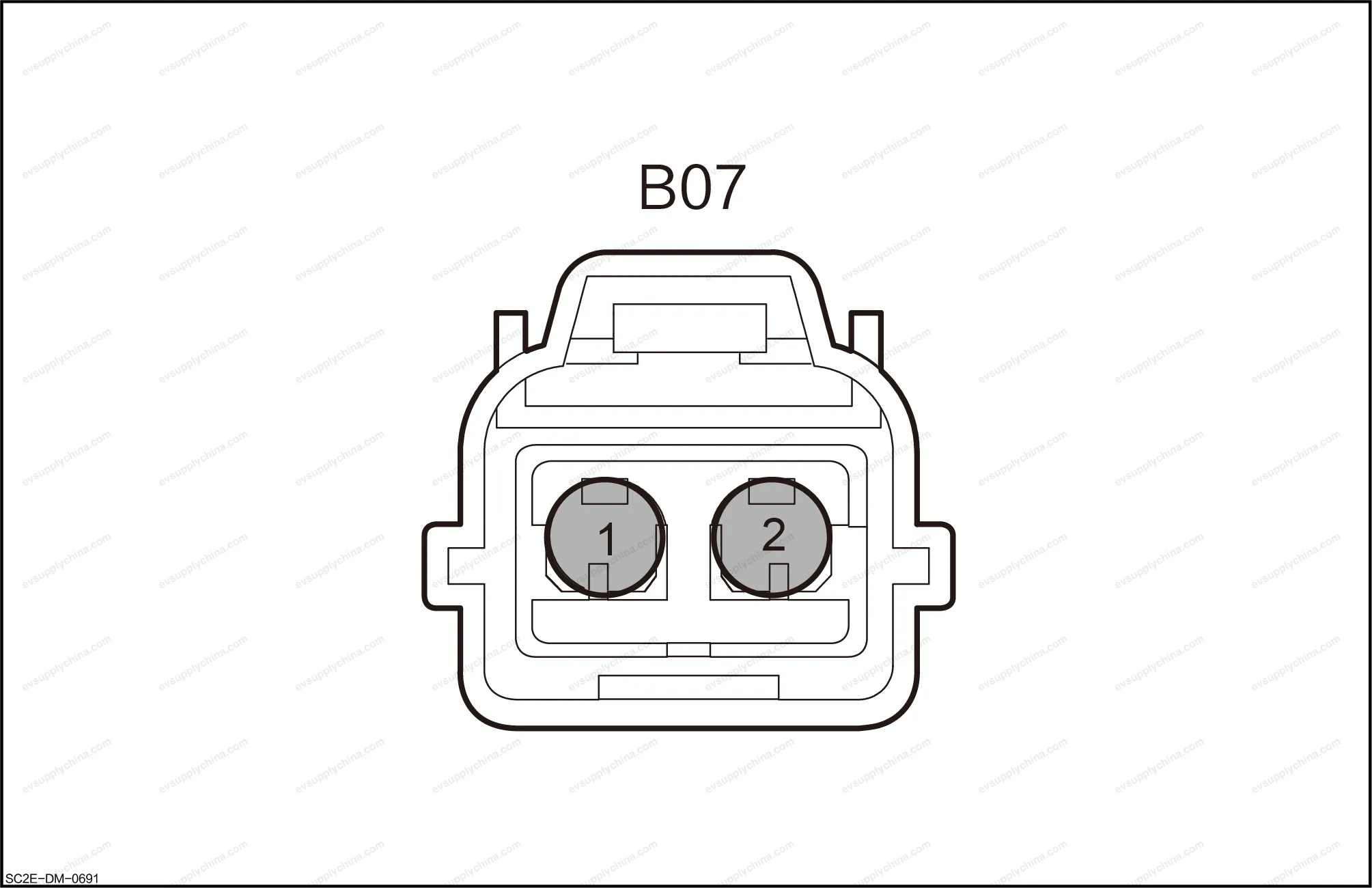 tweeter — BYD BYD Atto 3 — OE 13236277-00, HCHX-3721010