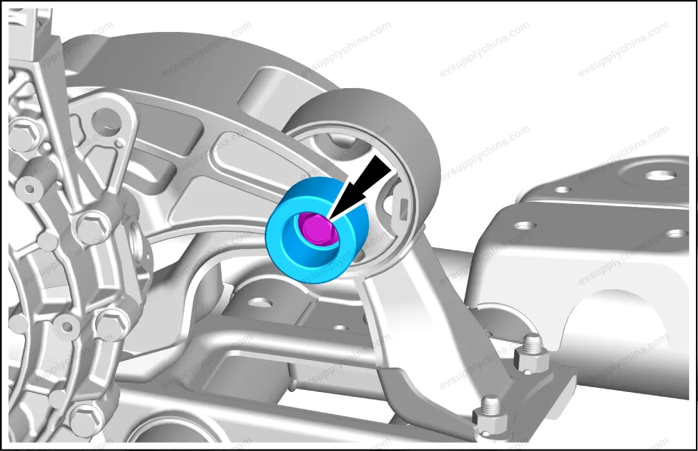 Powertrain rear suspension mount assembly — BYD BYD Atto 3 — OE 15722443-00, TA30-1001300C-Z1
