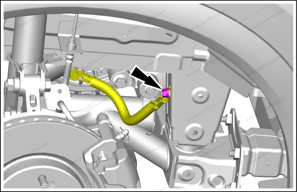 Powertrain left suspension mount assembly — BYD BYD Atto 3 — OE 13252893-00, TA30-1001500A