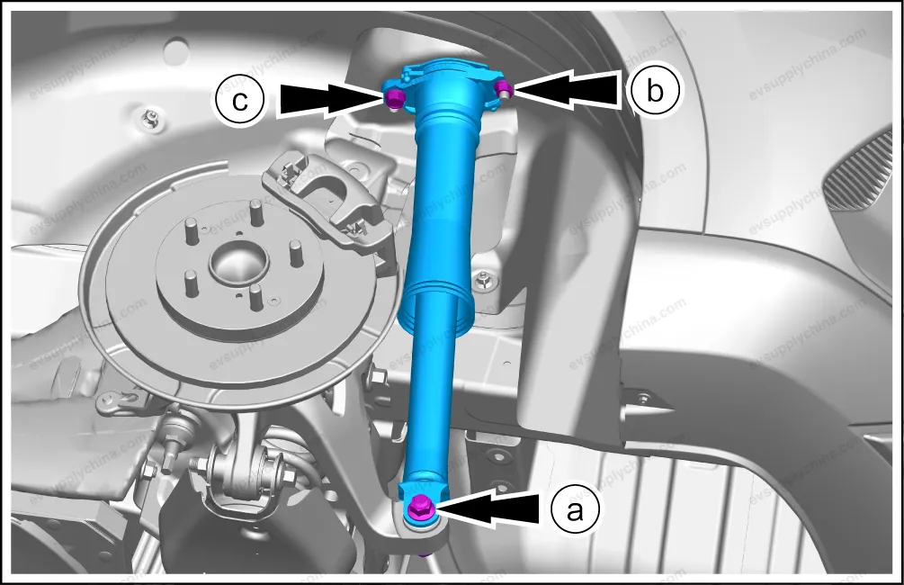 Shock absorber under bushing — BYD BYD Atto 3 — OE 19420020-00, SC2E-2404102S