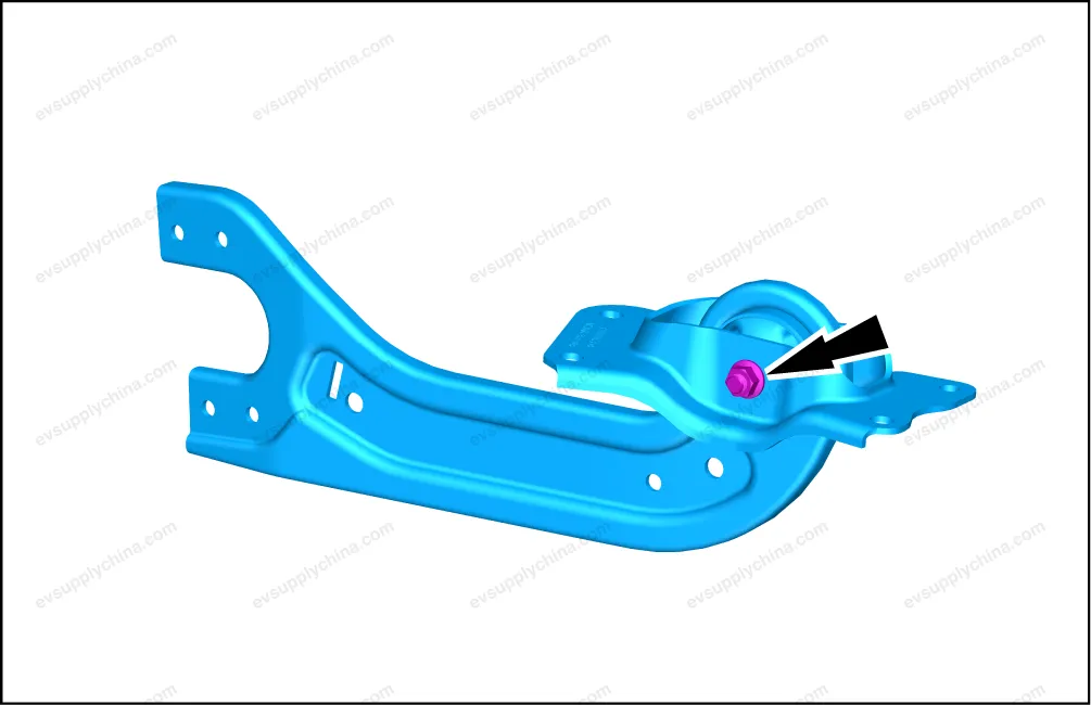Rear suspension left traction arm assembly — BYD BYD Atto 3 — OE 13437987-00, SC2E-2914100A