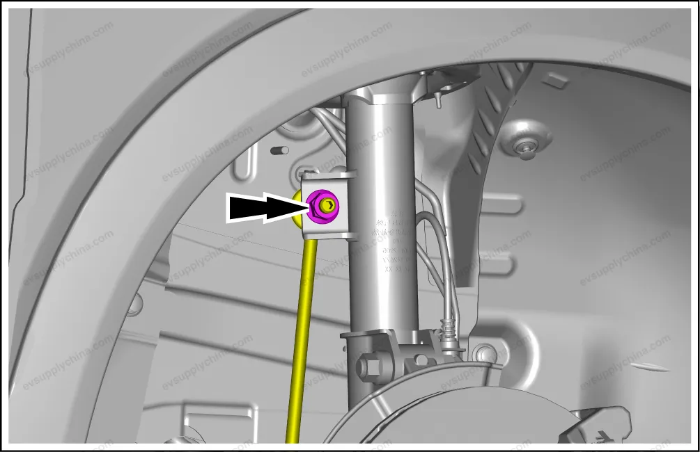Left front drive half shaft assembly — BYD BYD Atto 3 — OE 13732859-00, SC2EM-2203010B