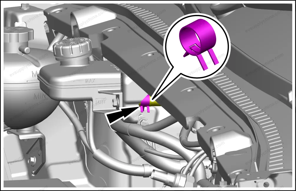 Brake fluid reservoir assembly — BYD BYD Atto 3 — OE 12686089-00, STHA-3540020