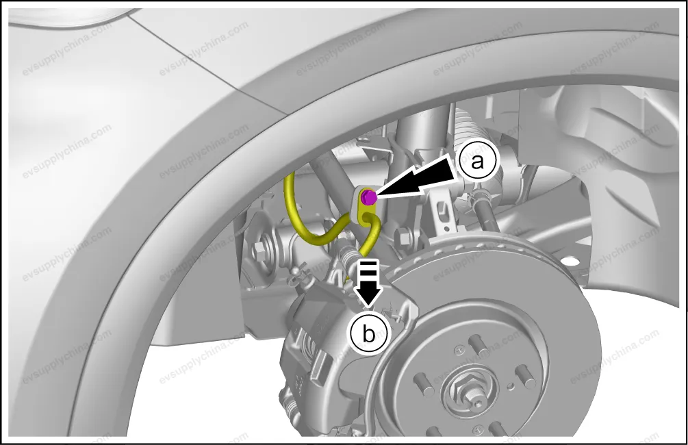 Front brake pad assembly — BYD BYD Atto 3 — OE 16643626-00, SC2EM-3501001