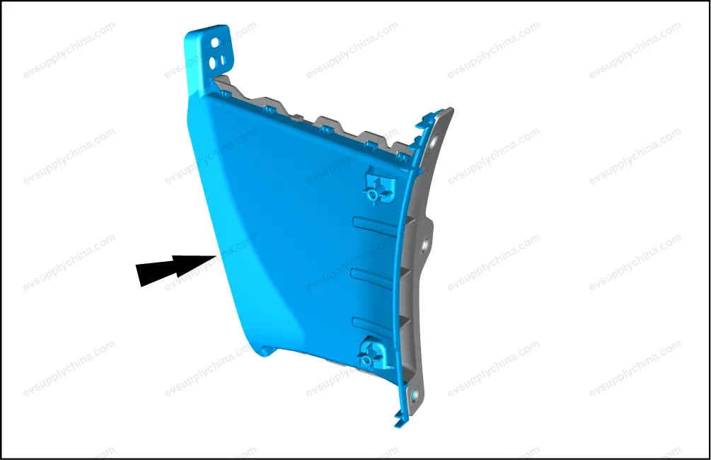 Front bumper left air intake II — BYD BYD Atto 3 — OE 13201622-00, SC2E-2803812