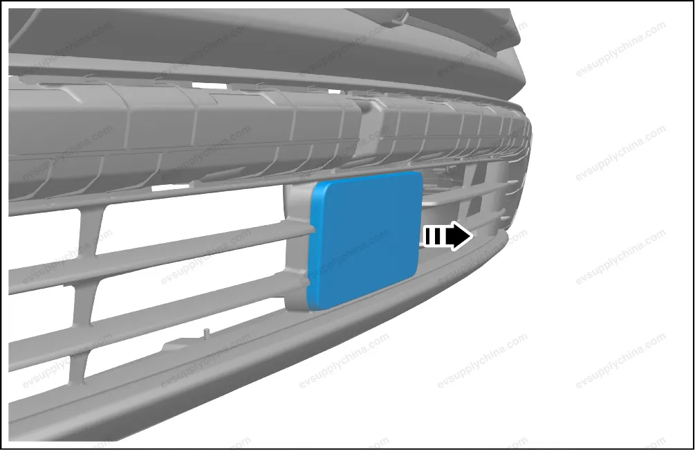 Front bumper body — BYD BYD Atto 3 — OE 13161518-00, SC2E-2803111