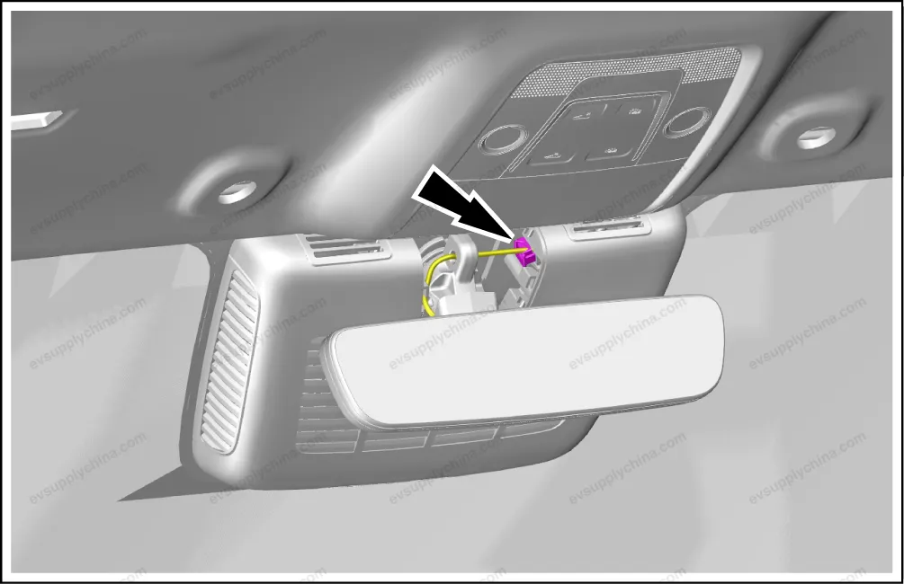 Left exterior rearview mirror assembly — BYD BYD Atto 3 — OE 14956719-00, SC2EM-8202100-E2