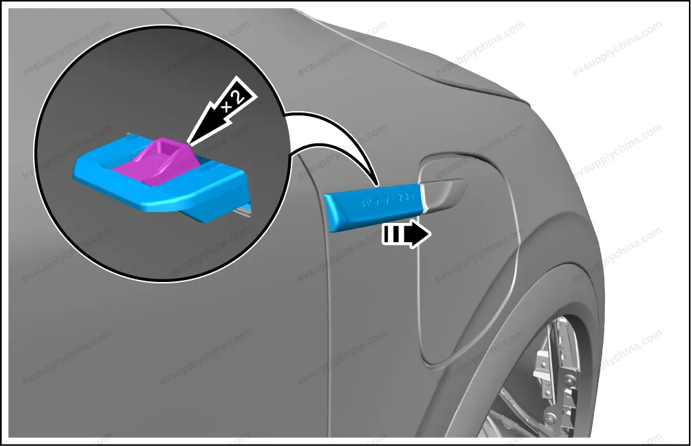 Right fender corner trim assembly — BYD BYD Atto 3 — OE 15171396-00, SC2E-5302340C