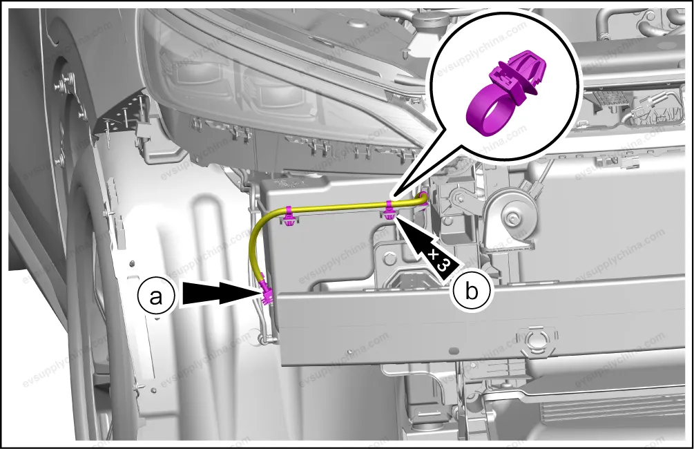Detergent reservoir and motor assembly — BYD BYD Atto 3 — OE 13171356-00, SC2E-5207110A
