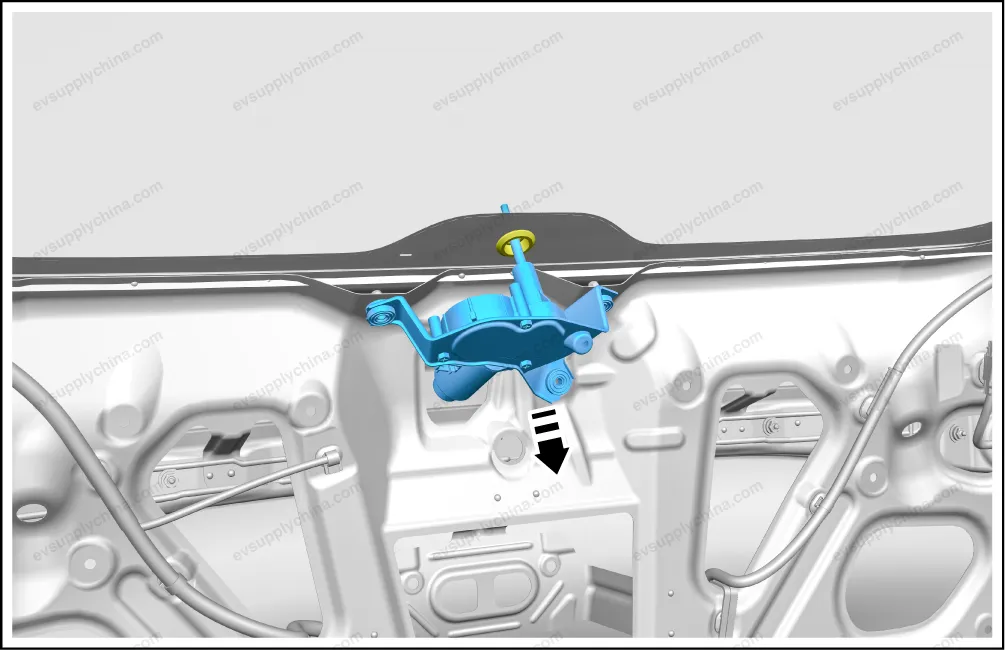 Rear wiper motor and bracket assembly — BYD BYD Atto 3 — OE 13171274-00, SC2E-6310100
