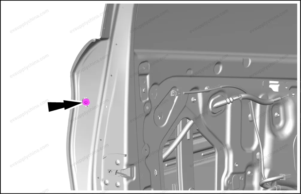 Left front door handle assembly — BYD BYD Atto 3 — OE 13451190-00, SC2EM-6105100