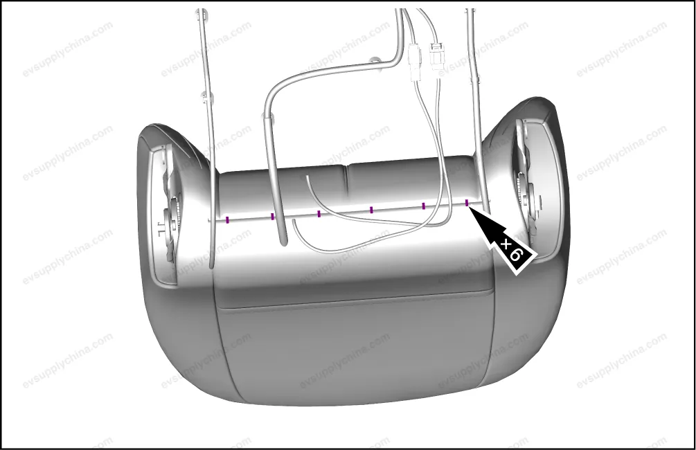 Front-end module assembly — BYD BYD Atto 3 — OE 13443023-00, SC2EM-5301290