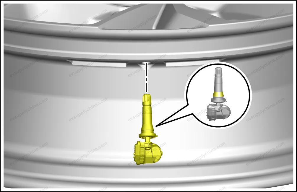 Tire pressure monitoring module — BYD BYD Atto 3 — OE 12237549-00, SC-3609200