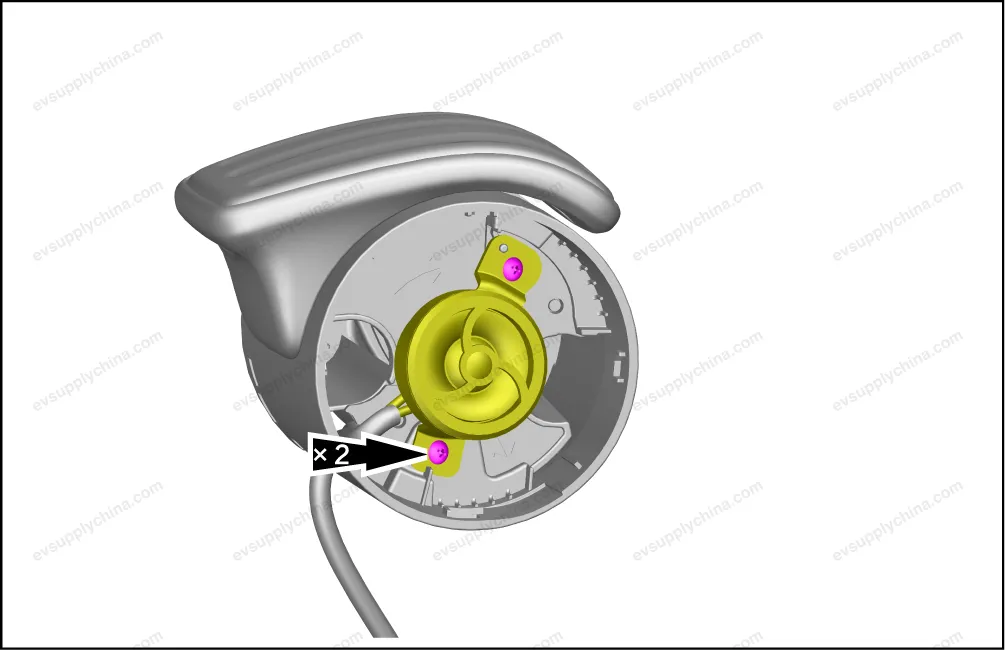 Right front door handle assembly — BYD BYD Atto 3 — OE 13451191-00, SC2EM-6105109