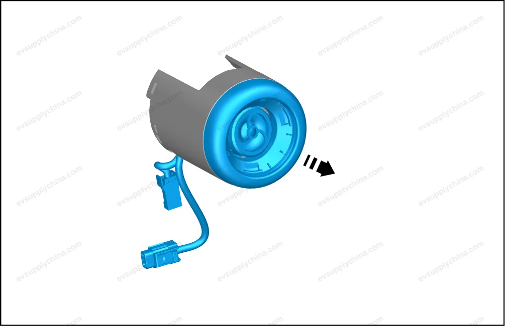 Right front door handle assembly — BYD BYD Atto 3 — OE 13451191-00, SC2EM-6105109
