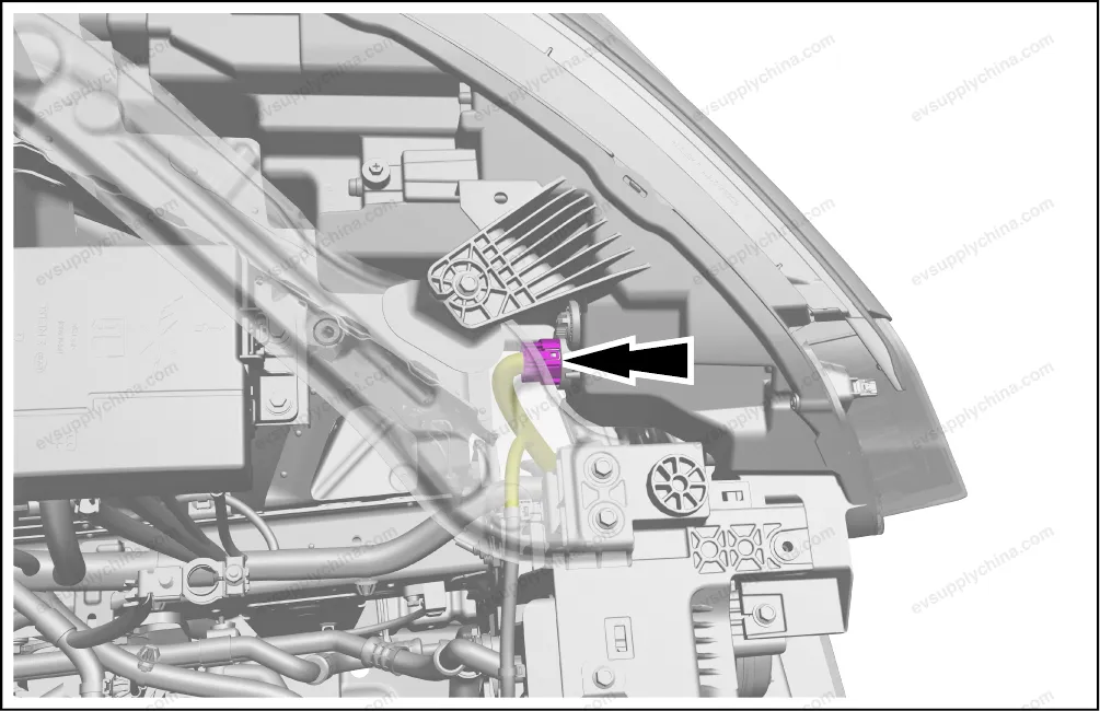 Left combination headlight assembly — BYD BYD Atto 3 — OE 16969227-00, SC2ER-4121010B