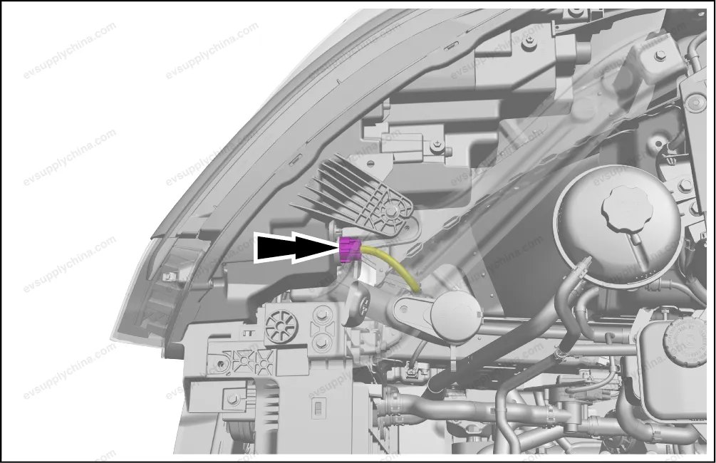 Left combination headlight assembly — BYD BYD Atto 3 — OE 16969227-00, SC2ER-4121010B