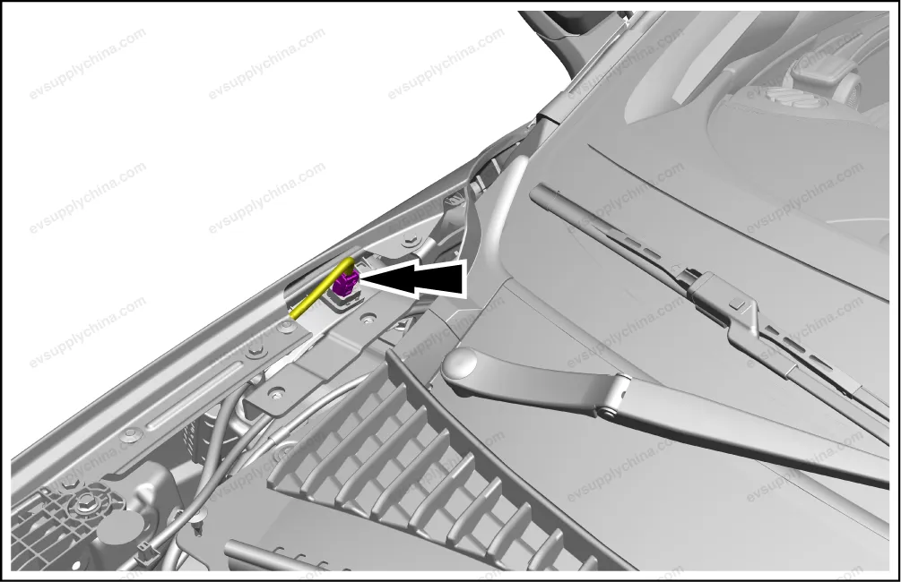 Charging port light — BYD BYD Atto 3 — OE 10983083-00, e6U-4115100