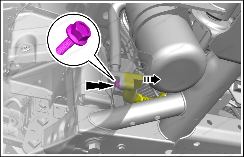 Gas-liquid separator assembly — BYD BYD Atto 3 — OE 13914092-00, SC2ES-8109300