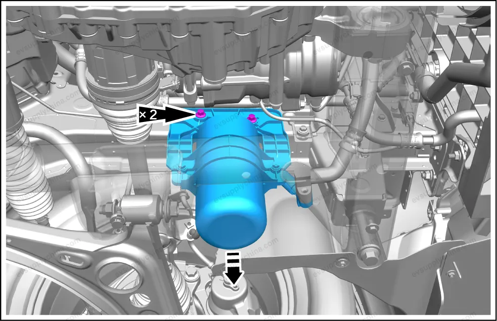 Gas-liquid separator assembly — BYD BYD Atto 3 — OE 13914092-00, SC2ES-8109300