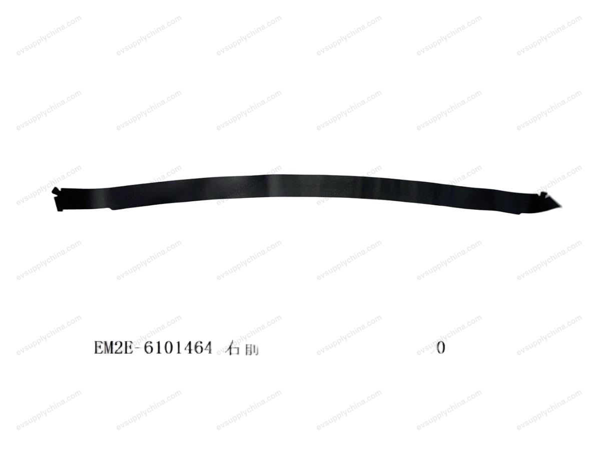 Blackout film on the right front door window frame — BYD BYD Dolphin — OE 13421639-00, EM2E-6101464