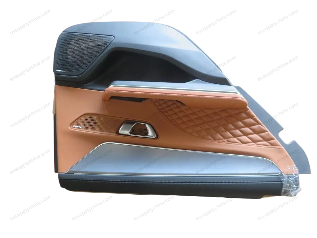 Left rear door guard plate assembly - terracotta brown — BYD BYD Han DM-i — OE 13274842-00, HC-6202100G-00ZA3