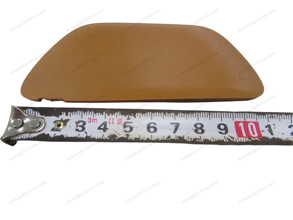 Left rear door inner handle cover - terracotta brown — BYD BYD Han DM-i — OE 13218647-00, HC-6202351-00ZA3