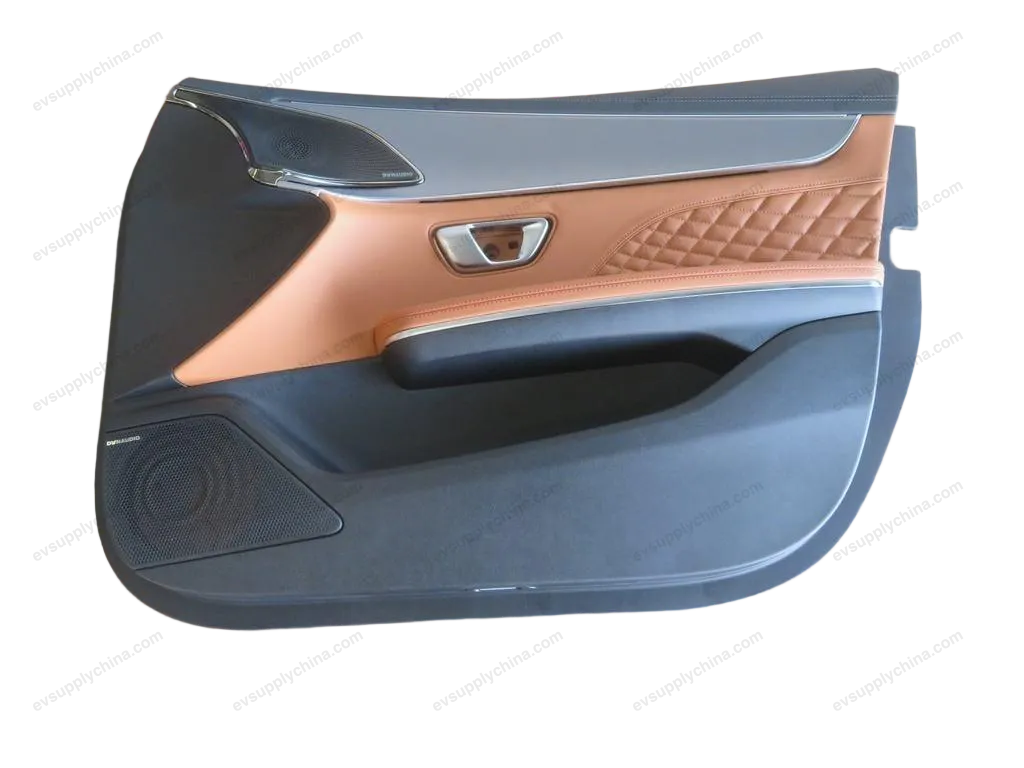 Right front door guard plate assembly - terracotta brown — BYD BYD Han DM-i — OE 13274841-00, HC-6102200G-00ZA3