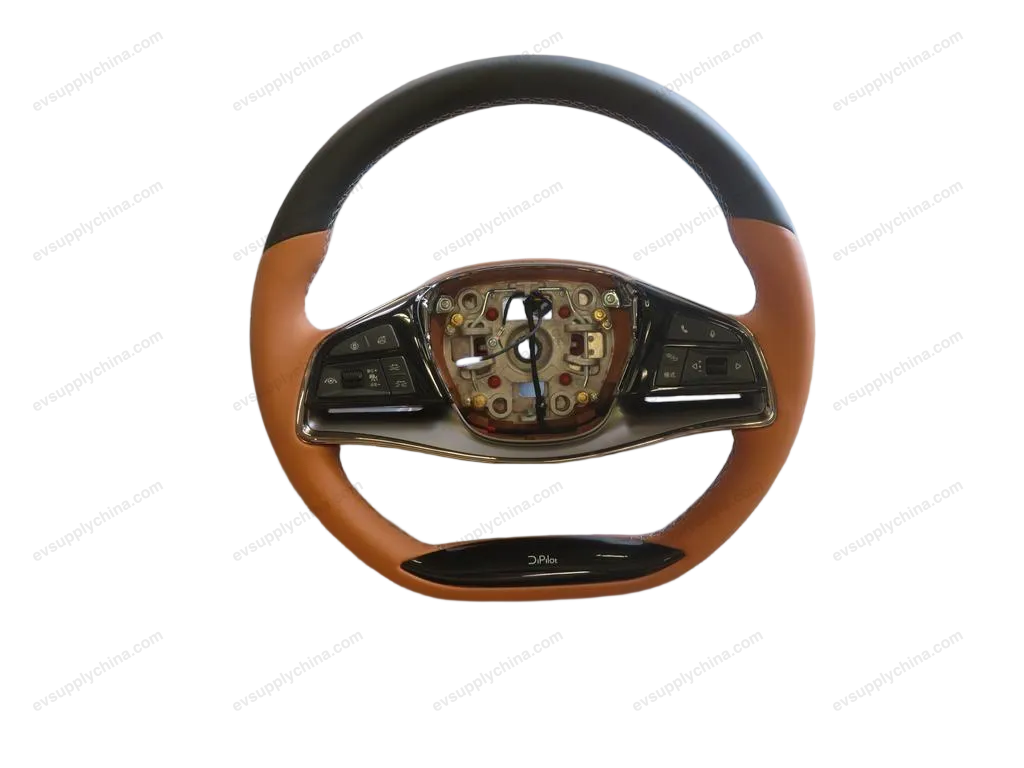 Steering wheel assembly-terracotta brown — BYD BYD Han DM-i — OE 13540317-00, HC-3402010SA-00ZA3