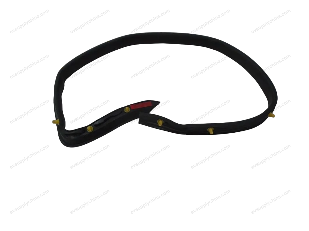 Left rear door C-pillar seam strip — BYD BYD Han EV — OE 12593029-00, HC-6207217