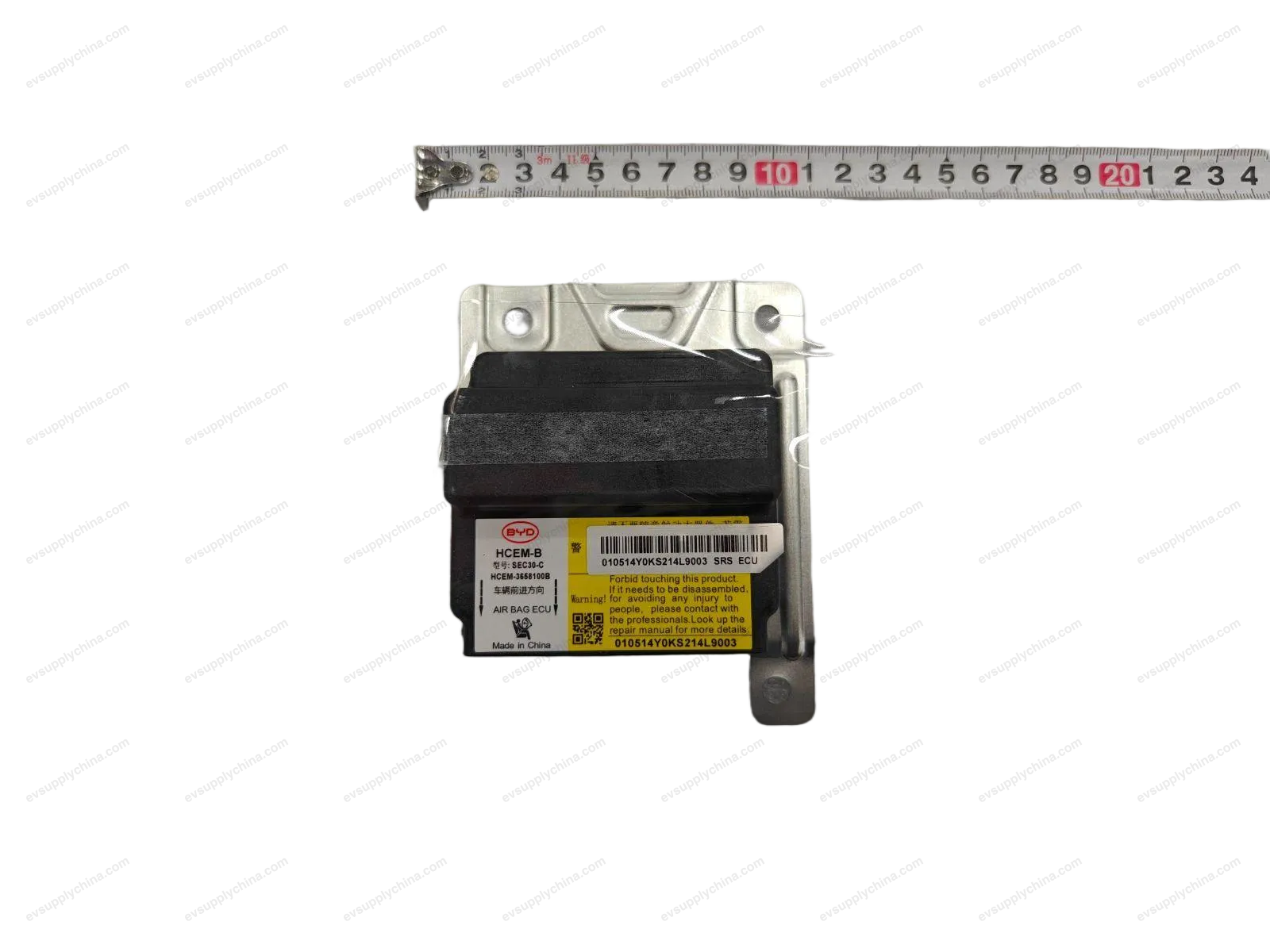 SRS Electronic Control Unit — BYD BYD Han EV — OE 18047018-00, HCEM-3658100B