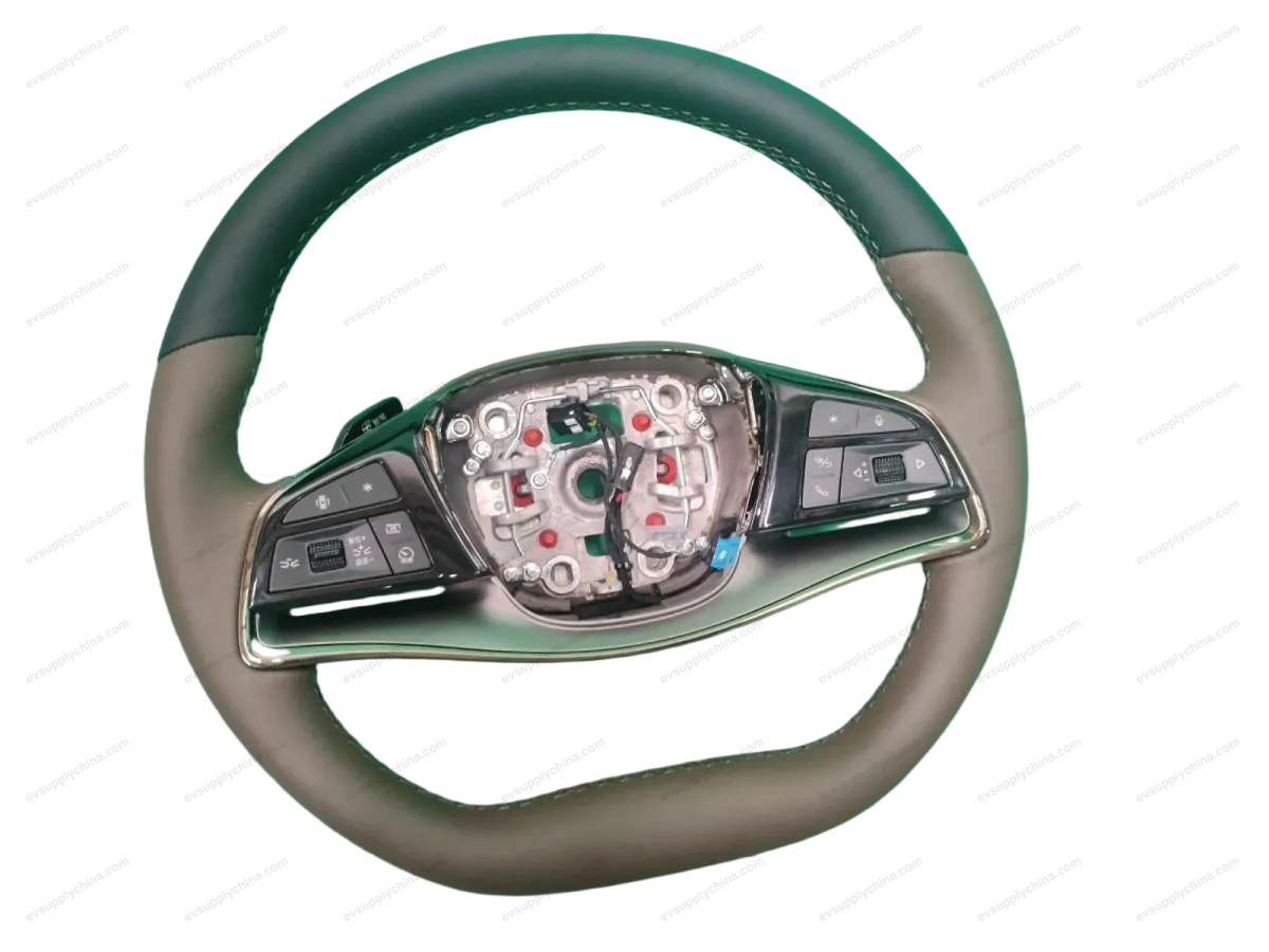 Steering wheel assembly - brown — BYD BYD Han EV — OE 17930102-00, HCEKC-3402010RA-00ZG