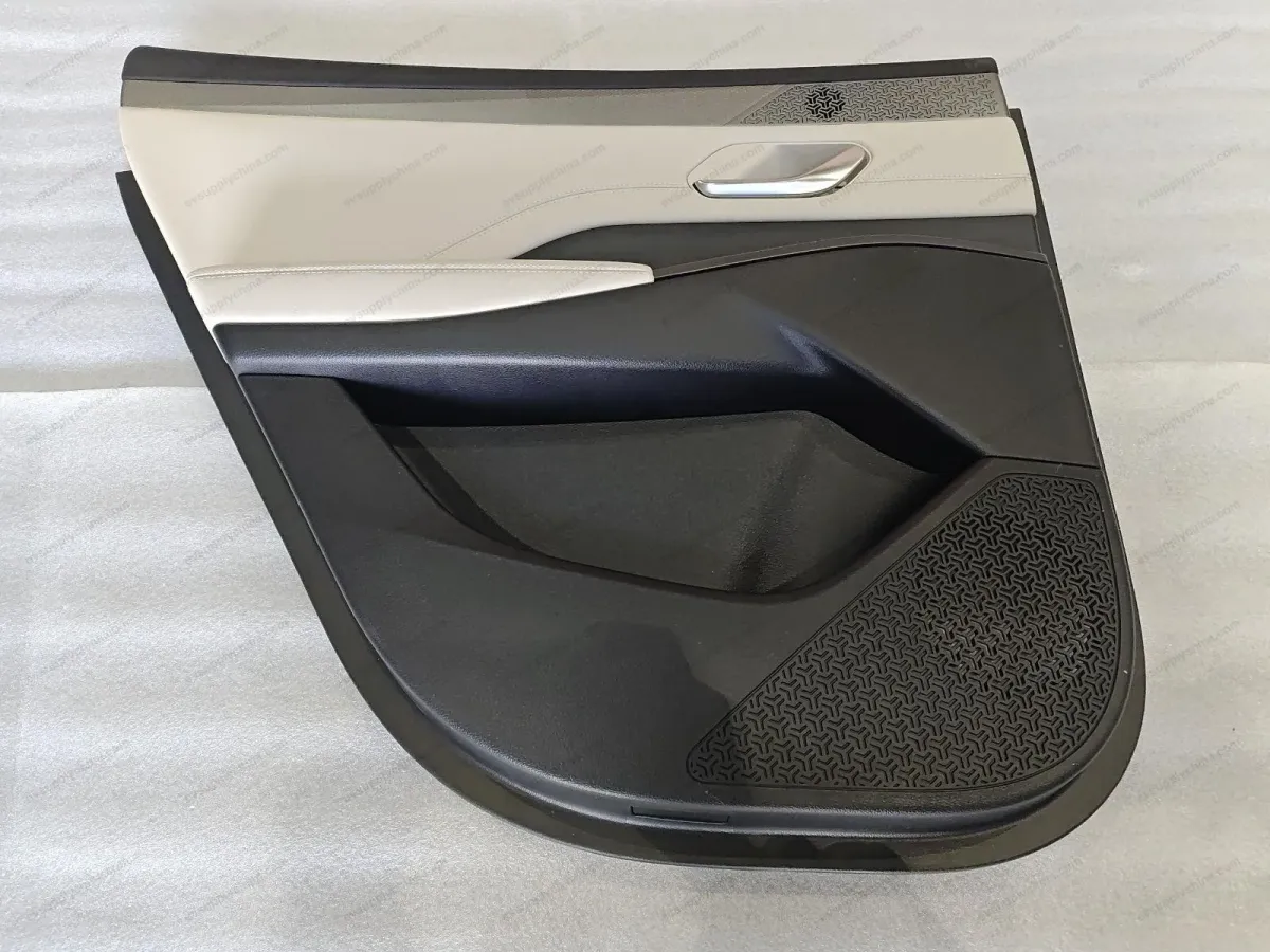 Left rear door guard plate assembly - gold sand rice — BYD BYD Qin Plus DM-i (Gen 2) — OE 15660892-00, HA5H-6202100A-00YBM