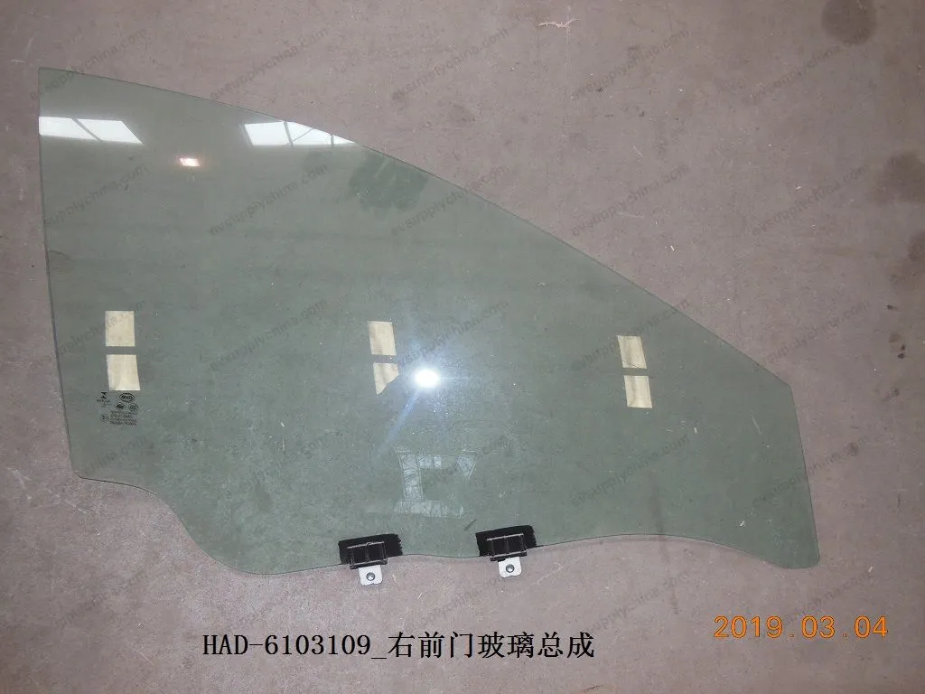 Right front door glass assembly — BYD BYD Qin Plus DM-i (Gen 2) — OE 12225834-00, HAD-6103109