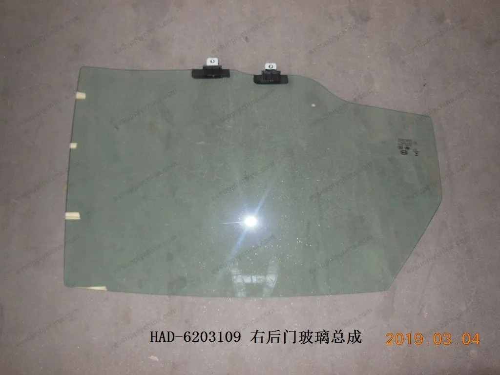 Right rear door glass assembly — BYD BYD Qin Plus DM-i (Gen 2) — OE 12225790-00, HAD-6203109