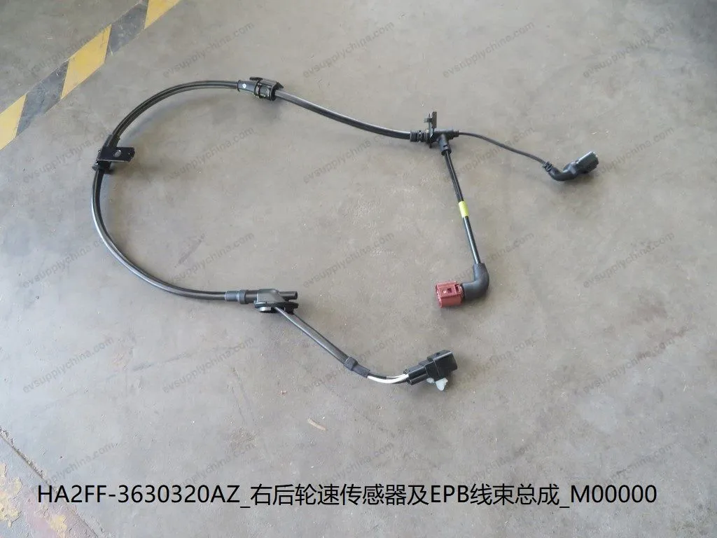 Right rear wheel speed sensor and EPB wiring harness assembly — BYD BYD Qin Plus DM-i (Gen 2) — OE 13618756-00, HA2FF-3630320AZ