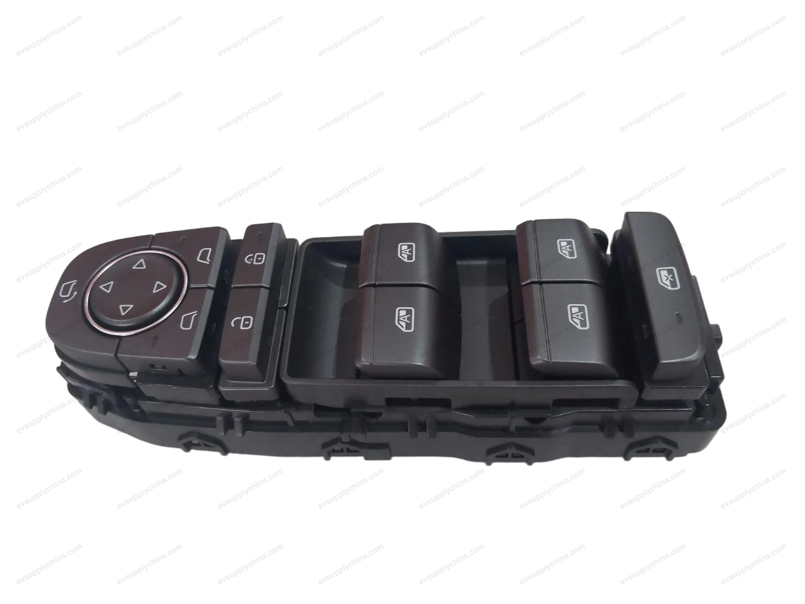 Left front door window regulator switch assembly - night sky gray — BYD BYD Qin Plus EV (Gen 2) — OE 17654898-00, HA5H-3746500-H1AAG