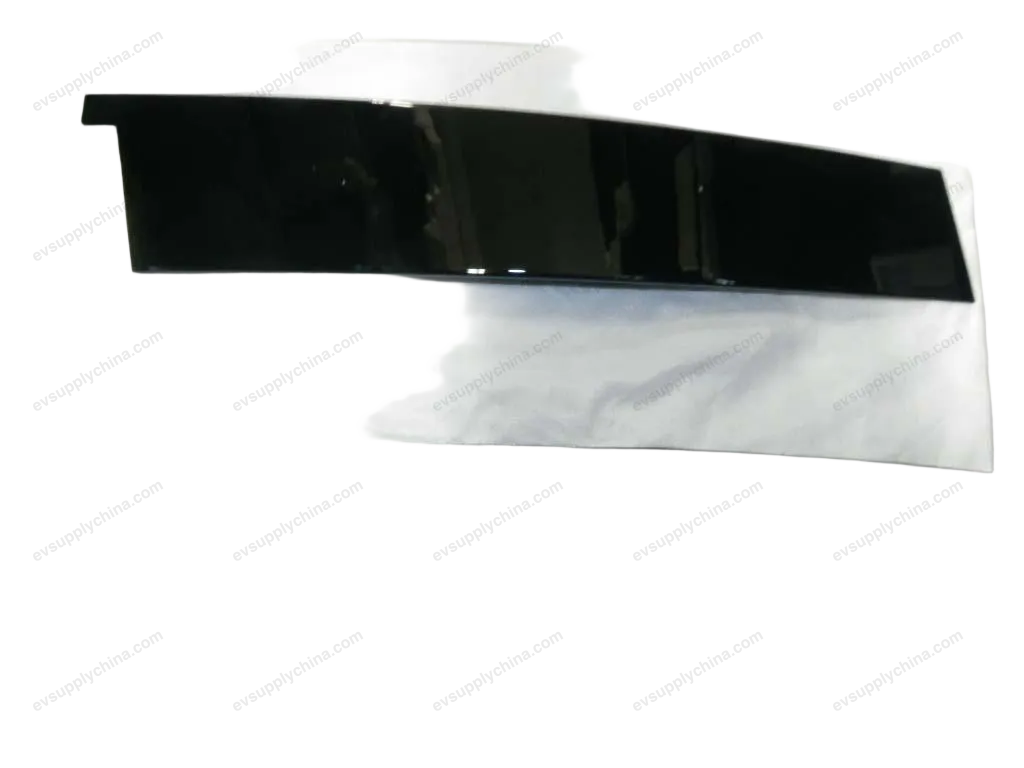 Left front door B-pillar exterior trim assembly - piano black — BYD BYD Qin Plus EV — OE 12261147-00, HAD-5402830-00BX