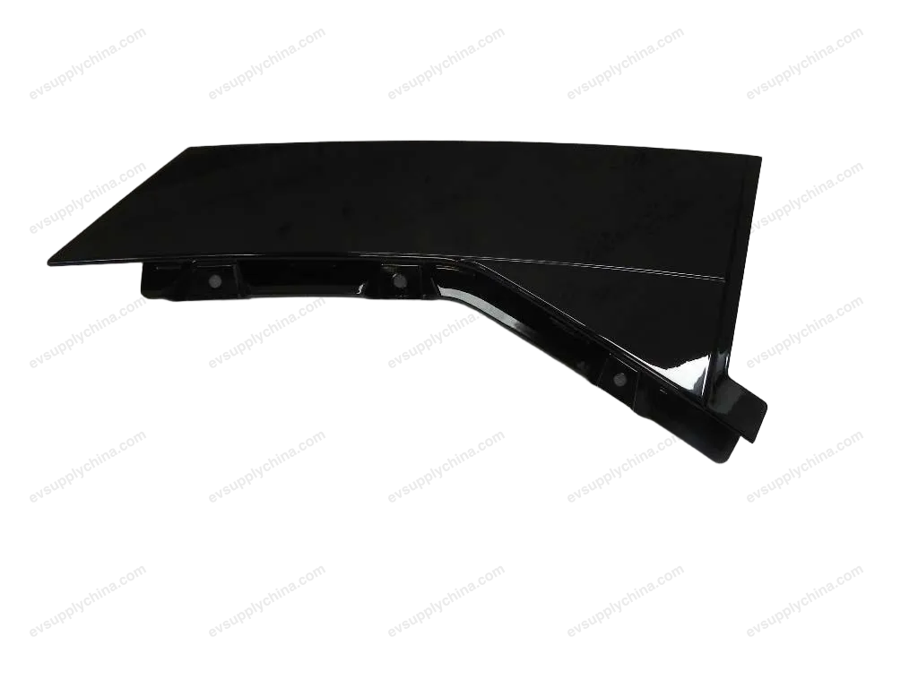 Left rear door C-pillar exterior trim assembly - piano black — BYD BYD Qin Plus EV — OE 12261151-00, HAD-5402870-00BX