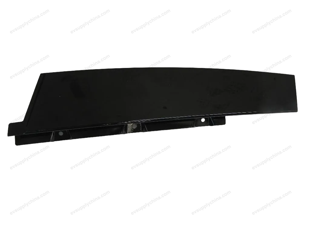 Right front door B-pillar exterior trim assembly - piano black — BYD BYD Qin Plus EV — OE 12278356-00, HAD-5402840-00BX