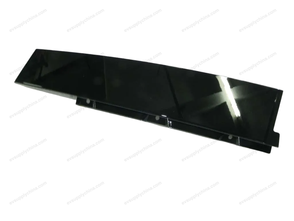 Right rear door B-pillar exterior trim assembly - piano black — BYD BYD Qin Plus EV — OE 12261179-00, HAD-5402860-00BX