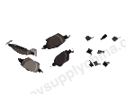 Rear brake pad assembly - after-sales package — BYD BYD Seagull — OE 14753311-00, EQEA-3502140SS