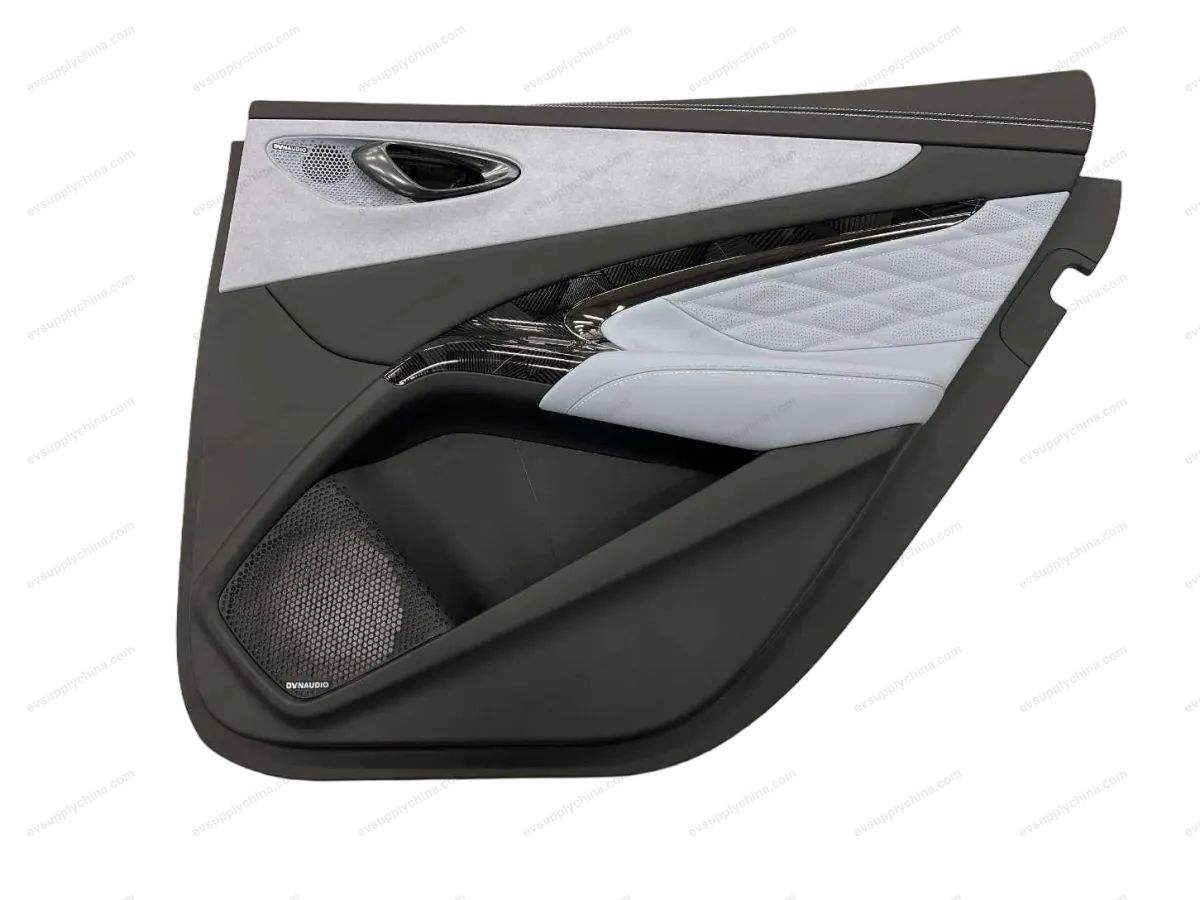 Right rear door guard plate assembly - Tahiti blue — BYD BYD Seal — OE 13984345-00, EKEA-6202200C-00LAZ