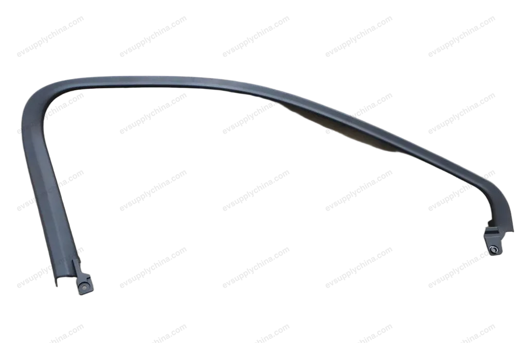 Left front door frame trim assembly - deep black 5 — BYD BYD Tang EV — OE 12443558-00, ST-6102510-00A7
