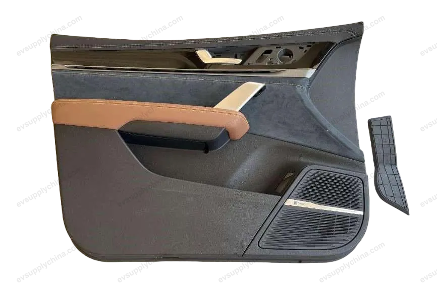 Left front door guard plate assembly - red rabbit brown — BYD BYD Tang EV — OE 13138824-00, STHA-6102100B-D2ZL
