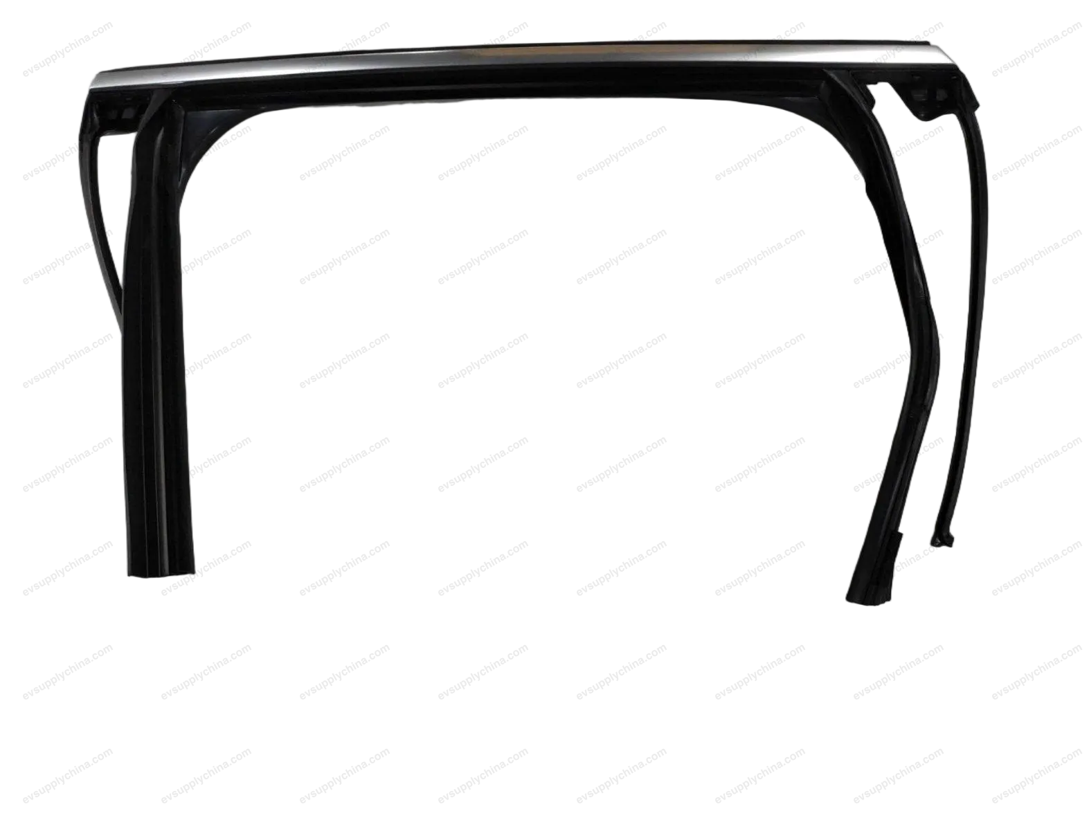 Left front door outer water cut-silver matte anodized — BYD BYD Tang EV — OE 12678618-00, ST-6107115-U1EF
