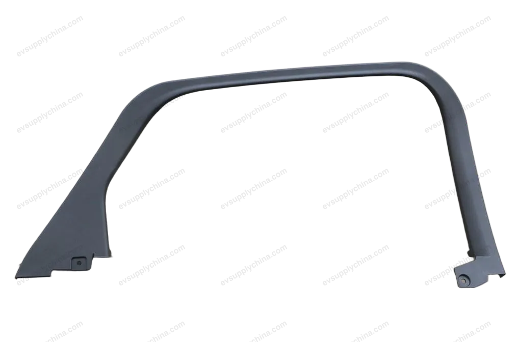 Left rear door frame trim assembly - deep black 5 — BYD BYD Tang EV — OE 12443554-00, ST-6202510-00A7