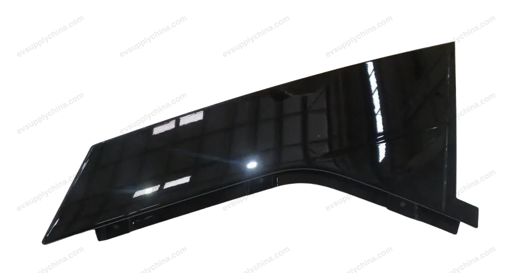Left rear door rear window trim assembly - piano black — BYD BYD Tang EV — OE 12443553-00, ST-5402870-00BX