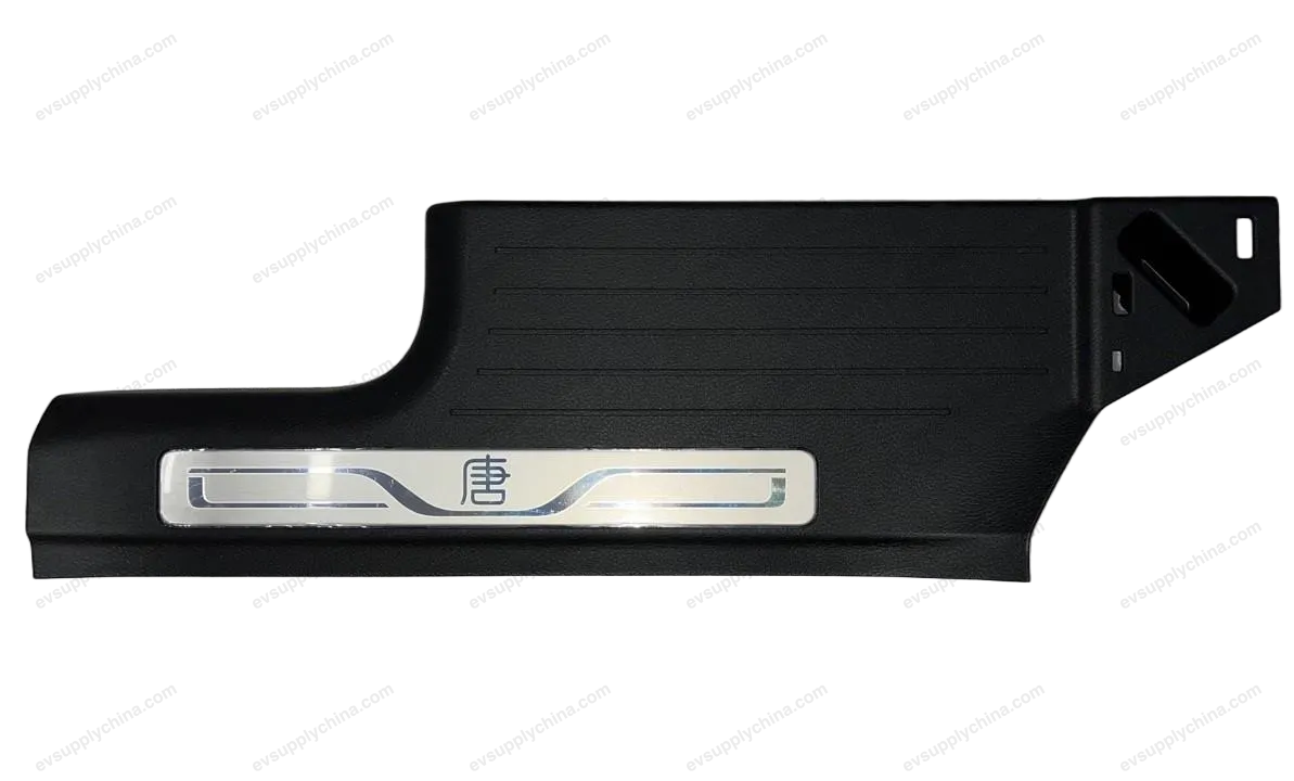 Left rear door sill guard plate assembly - deep black 5 — BYD BYD Tang EV — OE 12456916-00, STE-5402530-00A7