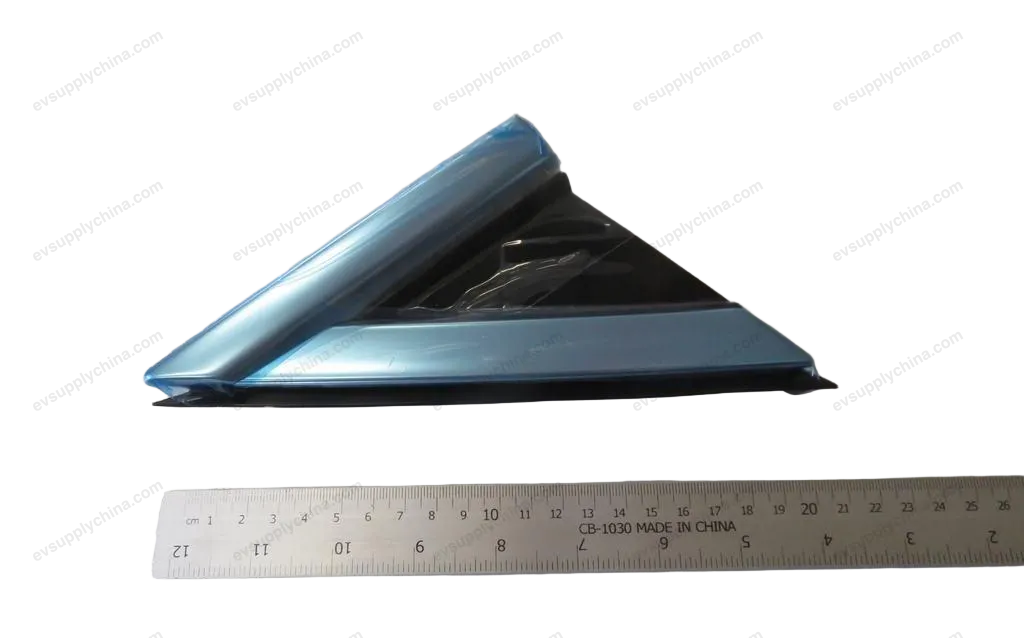 Right fender corner trim assembly - silver matte anodized — BYD BYD Tang EV — OE 12678623-00, ST-5302340-U1EF